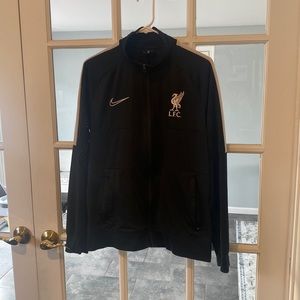 Liverpool Nike Mens size medium warm up Jacket